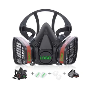 High Quality Reusable M301 NASUM Silicone Rubber Half Face Gas Mask for Painting Industry Using