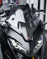 Kit Carénage Moto pour Yamaha TMAX560 2017-2023 en Fibre de Carbone Haute Qualité, Pièce de Carrosserie Aftermarket Noire