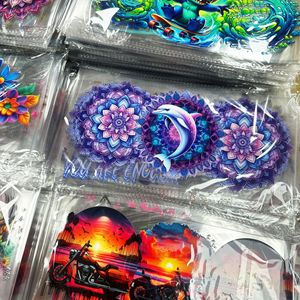 สติ๊กเกอร์โฮโลแกรมแบบพิมพ์ลาย UV สำหรับรีดติด  ผิวสัมผัสนุ่ม ป้องกันรอยขีดข่วน กันน้ำ สำหรับแบรนด์รุ่น UV-818 - Product Image 4