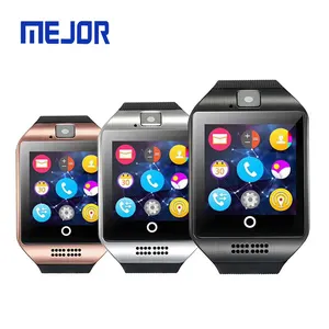 Android wireless 1.54 inch smart phone watches GSM sim 4G call with camera Q18 Kids Smartwatch card