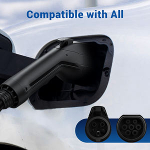 สถานีชาร์จรถยนต์ไฟฟ้าแบบเร็ว ได้รับการรับรองมาตรฐาน CE ใหม่ สำหรับใช้ในบ้าน ติดผนัง 32A 22KW ป้องกันน้ำและฝุ่นระดับ IP65 เครื่องชาร์จ EV แบบพกพา - Product Image 5