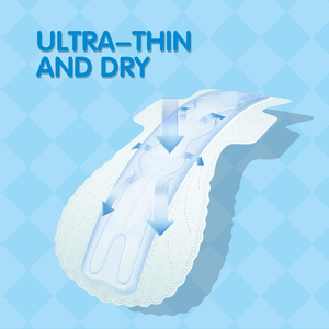 Toallas Sanitarias Desechables con Alas de Algodón Grado A OEM de 290mm, Toallas Femeninas Naturales con Aniones y Súper Absorbencia - Product Image 5