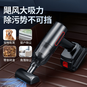 <b>Portable</b> Cordless Car <b>Vacuum</b> Cleaner 6500mAh 100W High Power Handheld Battery Operated For Auto Cleaning - Product Image 2