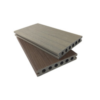 Planches de terrasse en WPC solide de qualité supérieure, anti-pourriture, composite bois-plastique, longueur personnalisée pour les sols de jardin et de patio de luxe