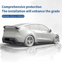 Aksesoris Upgrade Body Kit Grosir ABS Sport Front Lip Side Skirts Rear Diffuser untuk Tesla Model Y Juniper 2025+