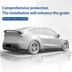 テスラ モデル Y ジュニパー 2025+ 用 ABS スポーツ フロントリップ サイドスカート リアディフューザー アップグレード アクセサリー ボディキット 卸売 - Product Image 5