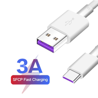 Kabel Data pengisi daya Cepat 3A ponsel, kabel USB tipe-c 5A, kabel Data pengisian daya cepat untuk Sansung/Xiaomi/Hua-wei/Android