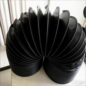 Cache-bouffets rond télescopique anti-poussière de type fermeture éclair pour machine-outil CNC Yodel - Product Image 2