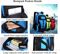 Tinyatdisesuaikan remaja tas buku USB Laptop tahan lama perjalanan tas punggung sekolah siswa ransel harian bisnis kuliah