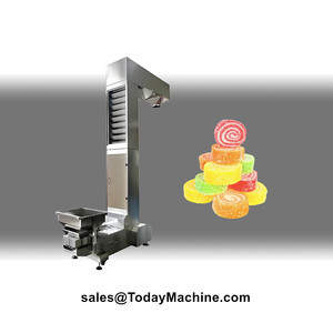 Élévateur à godets de type Z pour sucre, <span class=keywords><strong>pois</strong></span>, bonbons gélifiés, sel et aliments pour animaux de compagnie, avec emballage - Product Image 1