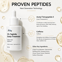 Essence Perawatan Kulit Kepala Peptide 3% Ginseng Anti-Rontok Serum Penambah Kepadatan Rambut, Menguatkan Akar, Merevitalisasi 30ml Ringan
