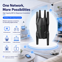 Factory Direct 3000Mbps WiFi Signal Booster AX3000 Dual Band Gigabit Wireless Repeater Router