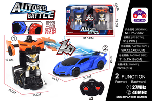 Chất Lượng Cao Quy Mô <span class=keywords><strong>1</strong></span>:20 Điều Khiển Từ Xa Morphing Robot Xe Cho Trẻ Em Bao Gồm Cáp USB Máy Ảnh Sạc Món Quà Hoàn Hảo Đồ Chơi - Product Image 6