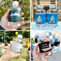 Bouteilles d'eau en plastique personnalisées avec logo OEM, étiquette privée, pour hôtel, événement d'entreprise, cadeau promotionnel