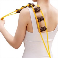 Rouleau de massage dorsal en bois de wengé naturel extra long de 96 cm, outil de bien-être corporel pour tissus profonds, marque privée, vente en gros, OEM