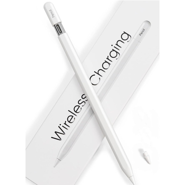 Rexiao Magnetic Attraction Charging USB-C Slide-Switch Stylus Palm Rejection Active Capacitive Replaceable Nib Pencil Model P24