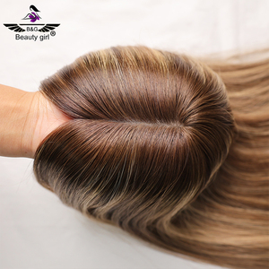 <span class=keywords><strong>ผม</strong></span>มนุษย์ยาวตรง<span class=keywords><strong>หัวล้าน</strong></span>สีน้ำตาลสำหรับผมบางที่มองไม่เห็นสำหรับ<span class=keywords><strong>ผู้หญิง</strong></span>ที่<span class=keywords><strong>หัวล้าน</strong></span>วิกผมระบบวิก<span class=keywords><strong>ผม</strong></span><span class=keywords><strong>ผม</strong></span>ปลอม - Product Image 4