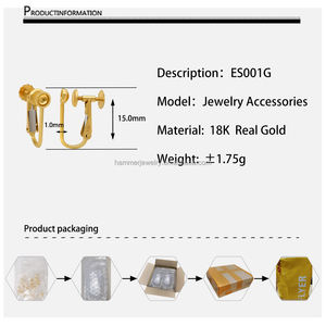 Hoge Kwaliteit Gladde Niet-Doorboorde Oorbel Stud Cabriolet Clip-On Oorbellen Schroef Oorclip Sieraden Bevindingen Onderdelen Accessoires - Product Image 6