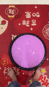 ลูกบอลทรงตัวเบอร์ 3 สำหรับฝึกแกนกลางลำตัว บอลบอสซิ่ง โยคะ พิลาทิส ออกกำลังกายเสริมสร้างความแข็งแรง ฝึกสมดุล อุปกรณ์ออกกำลังกายครึ่งวงกลม พร้อมคุณสมบัติการนวด - Product Image 4