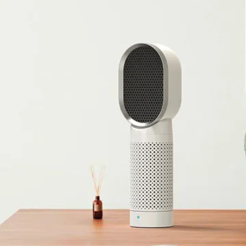 New affordable and durable ultra-quiet small negative ion hepa filter portable desktop air purifier