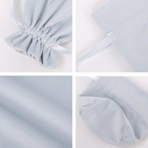 Bolsas de almacenamiento de terciopelo con cordón para joyería, pequeños bolsos de <span class=keywords><strong>Tarot</strong></span>, runas, dados, monedero, joyería de terciopelo, Pou - Product Image 4