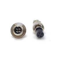 Conector Eléctrico Circular GX12 RS765, Macho y Hembra, de 2, 3, 4, 5, 6 y 7 Pines