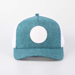 หมวกแก็ปตาข่ายกีฬา5แผงแบบมี2สีตราแผ่นพีวีซี112ริชาร์ดหมวกคนขับรถบรรทุก - Product Image 2