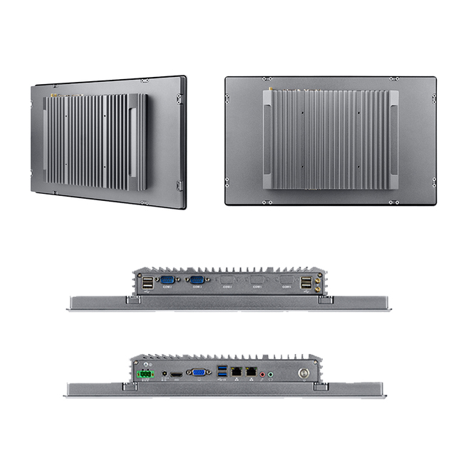 Android Industrial Touch Panel PC All in One Computer Waterproof Fanless Design for Self Service Kiosk