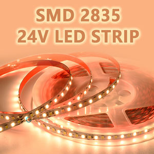 24 В 8 мм 196 светодиодов/м <span class=keywords><strong>Smd</strong></span> 2835 Светодиодная лента светло-красная клейкая Двухцветная светодиодная лента холодный белый и теплый белый для коммерческого использования - Product Image 2