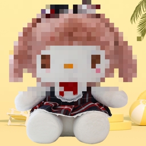 Falda Escolar Kuromi, Peluches de Gatitos, Venta al por Mayor, Lindos Regalos Decorativos, Muñeca de Anime, Personaje de Dibujos Animados, Juguetes de Peluche para Niñas - Product Image 4