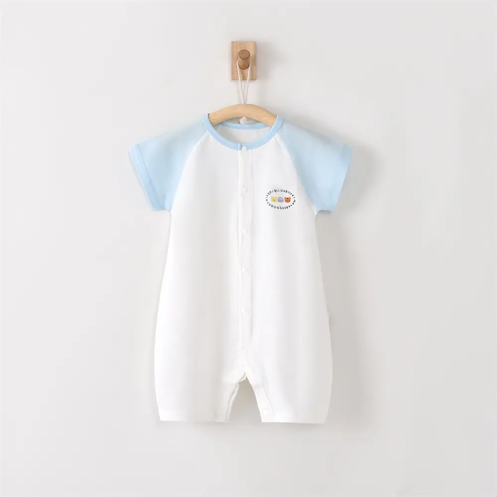 Summer Half Sleeved Baby Home Clothing Winter Clothes For Babies Children's Clothes Baby And Toddler Jumpsuit Class A Boneless