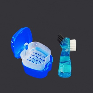 Estuche para Dentaduras Postizas, Retenedor Dental, Caja para Limpiar Dentaduras, Protector Bucal, Soporte para Dientes Artificiales, Artículos de Higiene Bucal - Product Image 5