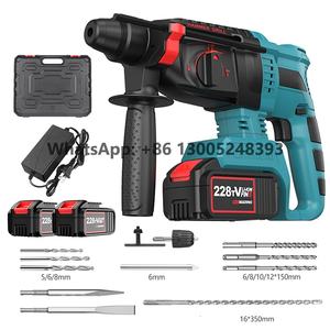 21V 800W 26MM utensili elettrici domestici portatili martinetto a martinetto senza filo trapano a percussione <span class=keywords><strong>piccolo</strong></span> <span class=keywords><strong>martello</strong></span> rotativo da demolizione elettrico al litio - Product Image 2