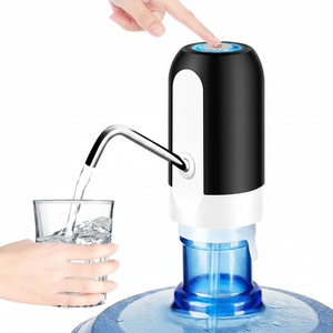 Pompa Elettrica Portatile per Dispenser d'Acqua Universale per Bottiglie da 5 Galloni con Interruttore Automatico e Ricarica USB - Product Image 2