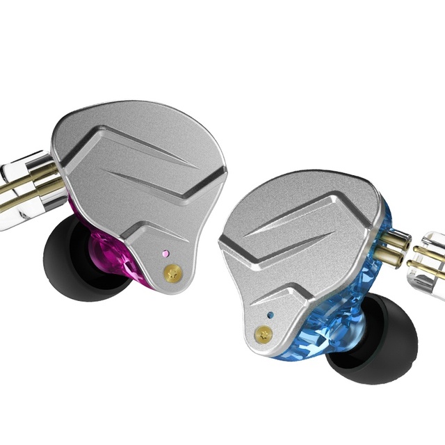 KZ ZSN PRO 1BA 1DD Hybrid In-Ear Earphone HIFI DJ Sport Running Earbud Wired Music Earphones & Headphones