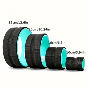 High Quality 4 in 1 Yoga Wheel for Home Workouts Back <b>Training</b> Abdominal Fitness Pilates Circle Roller for Core <b>Strength</b> - Product Image 1