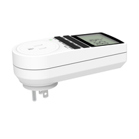 Wattsave Factory Direct US Plug 120V 15A Interrupteur Horloge Numérique Intérieur Prise Économiseur d'Énergie IP22 Garantie 12 Mois Certifié CE