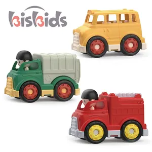 Nhựa đồ chơi xe cậu bé chiến đấu động cơ xe cứu hỏa Đồ chơi PE mô hình taxiing xe trẻ em Đồ chơi xe ô tô