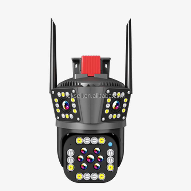 V380 PRO IP66 4G WIFI Smart Home PTZ HD IP Camera 4MP Three Screens Display CMOS H.265 Video Cloud Storage Network Cameras