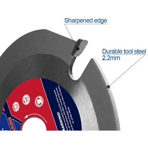 HERZO 125mm bricolage <span class=keywords><strong>lame</strong></span> de <span class=keywords><strong>scie</strong></span> à pointe de carbure 3 dents multi-outils <span class=keywords><strong>meuleuse</strong></span> <span class=keywords><strong>scie</strong></span> pour <span class=keywords><strong>meuleuse</strong></span> d'angle OEM presse à chaud personnalisable - Product Image 4