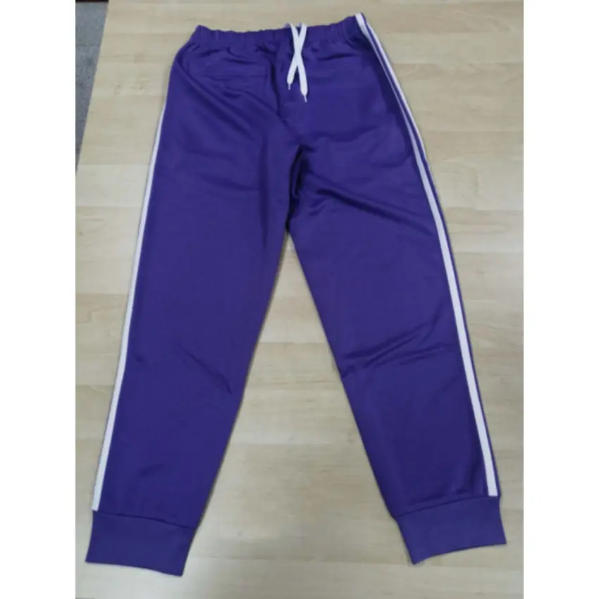 2021 Wholesale Fashion Men's Sports Pants Boys 100% Polyester Running Pants