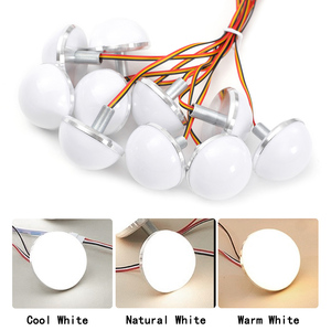 Estilo moderno, 11 bombillas, 12V, G48, luz de espejo, venta directa de fábrica, luz <span class=keywords><strong>LED</strong></span> para maquillaje de tocador con atenuador de pegatina 3M estable - Product Image 2
