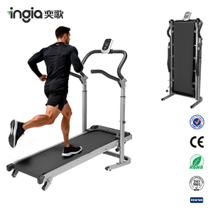 Cinta <span class=keywords><strong>de</strong></span> correr mecánica plegable Manual, equipo deportivo, gran oferta - Product Image 1