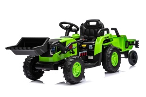 <span class=keywords><strong>Tractor</strong></span> Eléctrico para Niños 2026, con Tracción en las 6 Ruedas, Cargador Frontal y Remolque, Motor Dual, Música y Luces, Edades 3-7 - Product Image 4