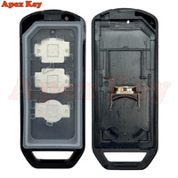 Carcasa de llave inteligente remota K77 K01 K97 K96 K0R K0W para motocicleta Honda, scooter, 2/3 botones