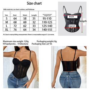 चूंगरेम स्पॉट 2025 नए कॉर्सलेट लेयरिंग आउटवियर फसल टॉप लैप्स महिलाओं के लिए समायोज्य स्ट्रैप शेपवियर बहुमुखी कॉर्सेट टॉप - Product Image 5