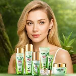 Oem ODM tự nhiên hữu cơ <span class=keywords><strong>Aloe</strong></span> Blueberry Centella gạo Nước Collagen chăm sóc da tinh khiết chống nhăn chống lão hóa bộ chăm sóc da - Product Image 1