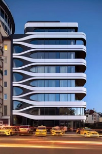Contemporary Glass Curtain Wall <b>Panels</b> <b>Mirror</b> Surface Anti-Corrosion for Building Exterior Applications - Product Image 3