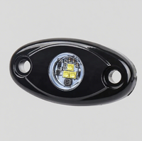 Luz LED para Coche HAIYUAN, 2 Pulgadas, 9W, Color Blanco Puro, Azul, Ámbar, Luz LED para Debajo del Coche, Universal