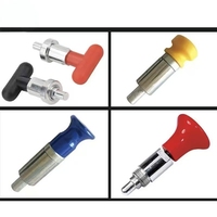 Accessoires d'équipement de fitness EBN : Bouton rotatif sphérique automatique en métal à ressort pour réglage de barre de vélo de spinning